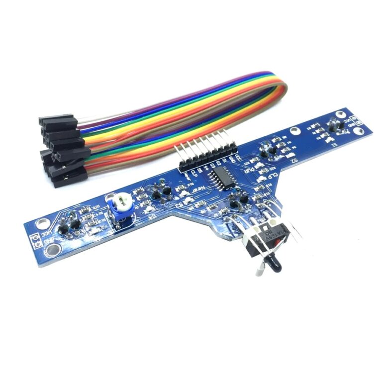 TCRT5000 5 Sensor Array With Limit Switch – S N Electronics